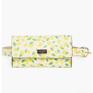 NWT - Kate Spade Lemon Crossbody Belt Bag